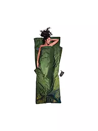 COCOON | Saco de dormir de viaje Travelsheet de seda | Verde