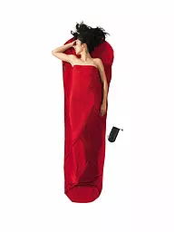 COCOON | Saco de dormir interior tipo momia Radiator Thermolite 16x10cm 370g | Rojo