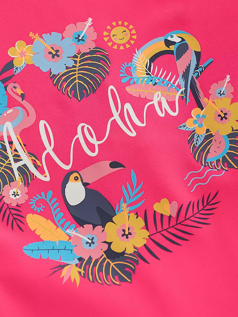 COLOR KIDS | Beachshirt con estampado para niña | 