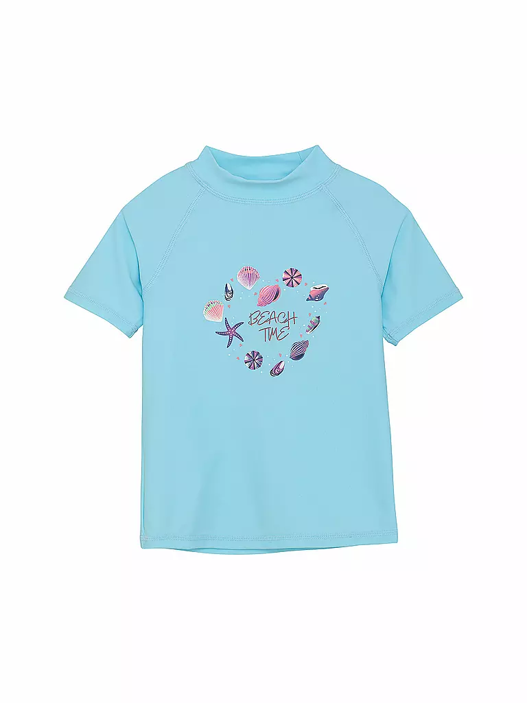 COLOR KIDS | Camiseta de playa con estampado para niña | Azul claro