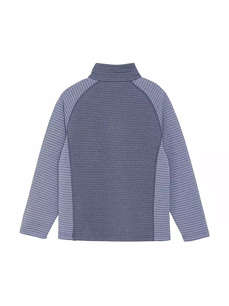 COLOR KIDS | Camiseta interior con cremallera para niños, forro polar, jersey a rayas |