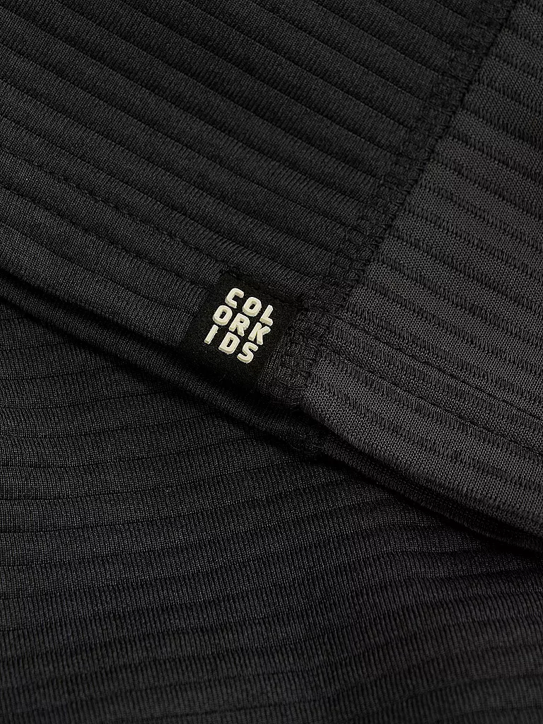 COLOR KIDS | Camiseta interior con cremallera para niños, forro polar, jersey a rayas | 