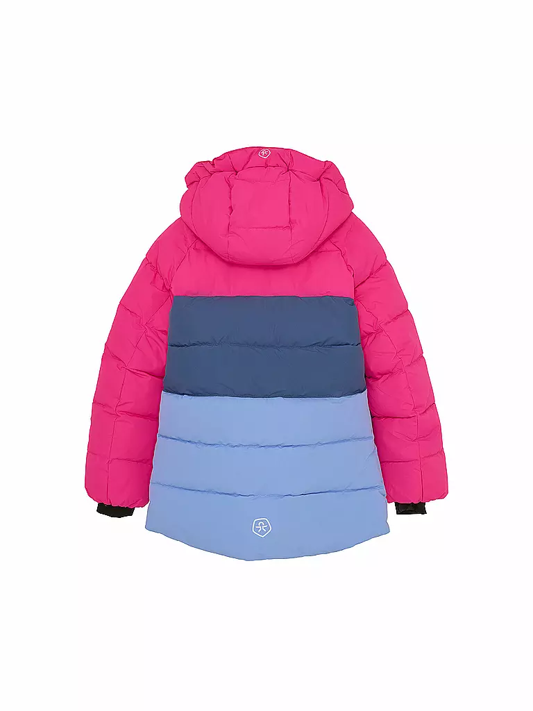 COLOR KIDS | Chaqueta de esquí acolchada Colorblock para niña | 