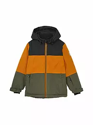 COLOR KIDS | Chaqueta de esquí Colorblock para niño | Naranja