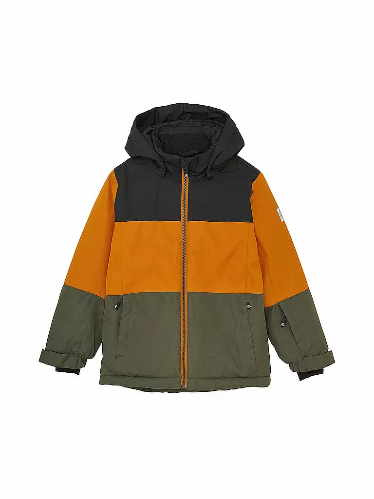 COLOR KIDS | Chaqueta de esquí Colorblock para niño | Naranja