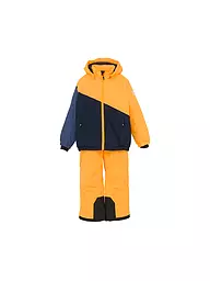 COLOR KIDS | Conjunto de traje de esquí para niños Colorblock | Naranja