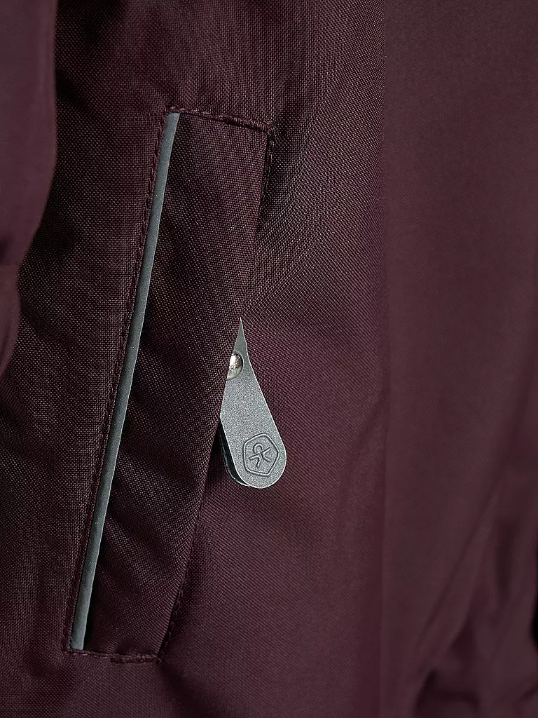 COLOR KIDS | Kinder Skioverall Fake Fur | Marrón