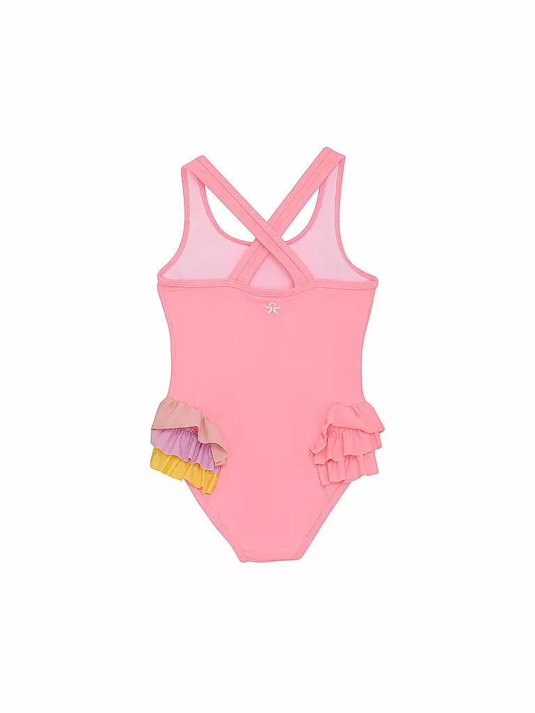 COLOR KIDS | Mädchen Badeanzug Application | Rosa