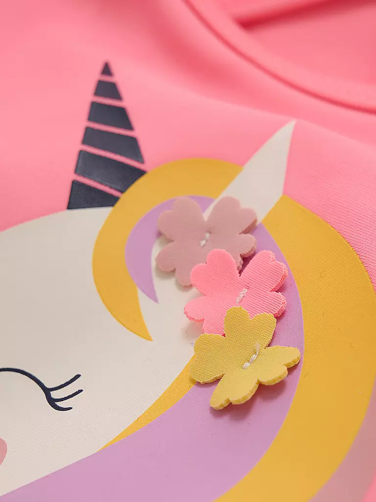 COLOR KIDS | Mädchen Badeanzug Application | Rosa