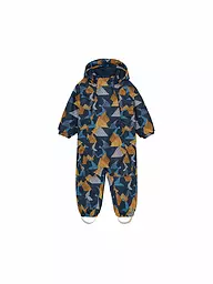 COLOR KIDS | Mono de esquí para bebé W. 2 Zip-AOP | Naranja