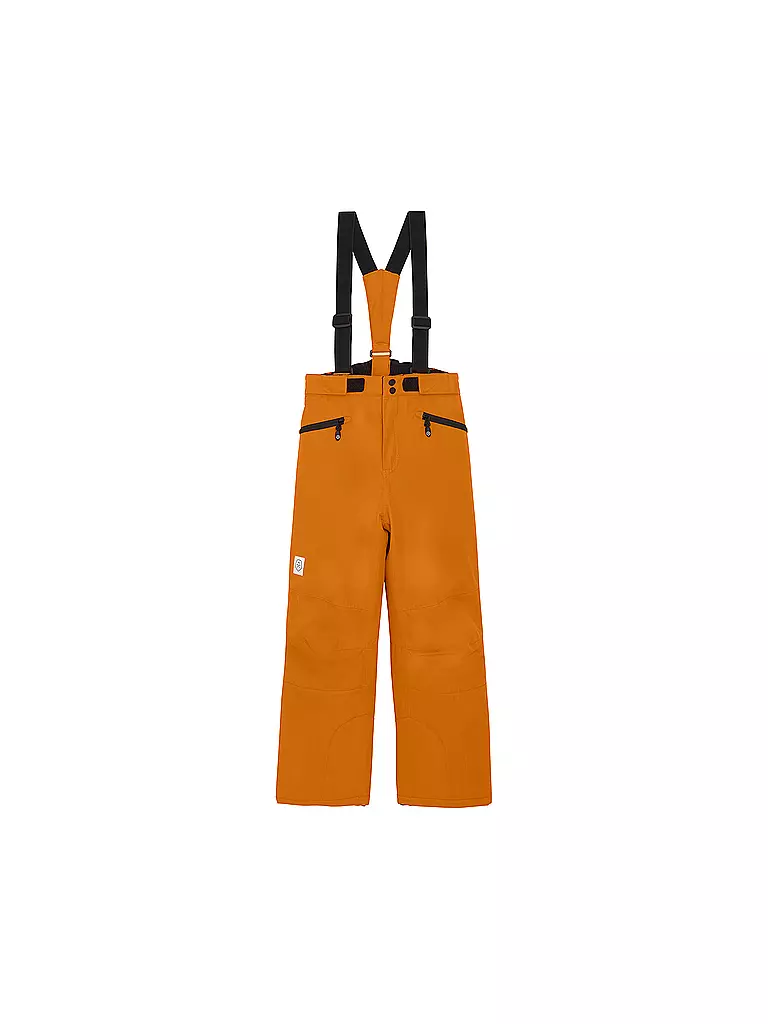 COLOR KIDS | Pantalones de esquí con peto para niños | Naranja