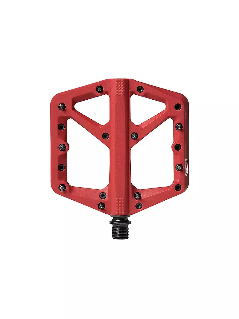 CRANKBROTHERS | Flat-Pedal Stamp 1 | Rojo
