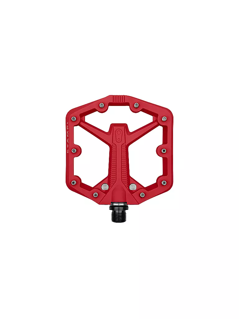 CRANKBROTHERS | Pedal plano Stamp 1 Gen 2 | Rojo