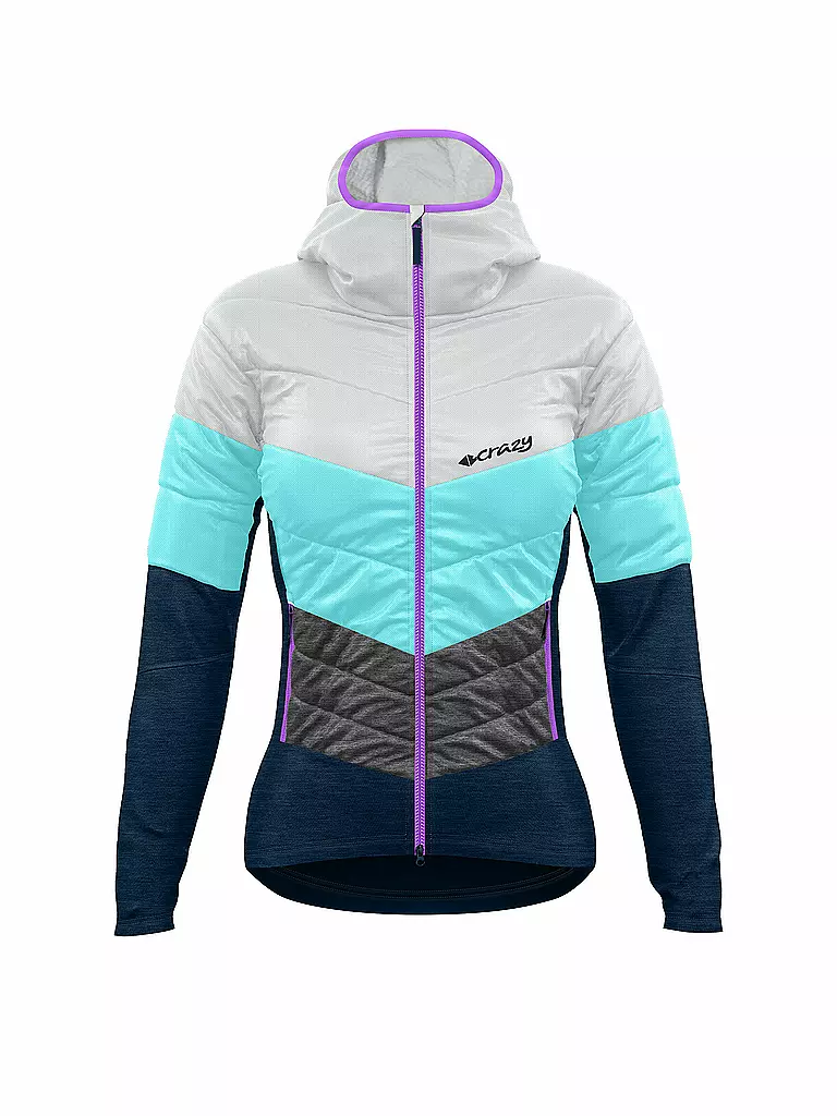 CRAZY | Damen Hybridjacke Trilogy | Turquesa