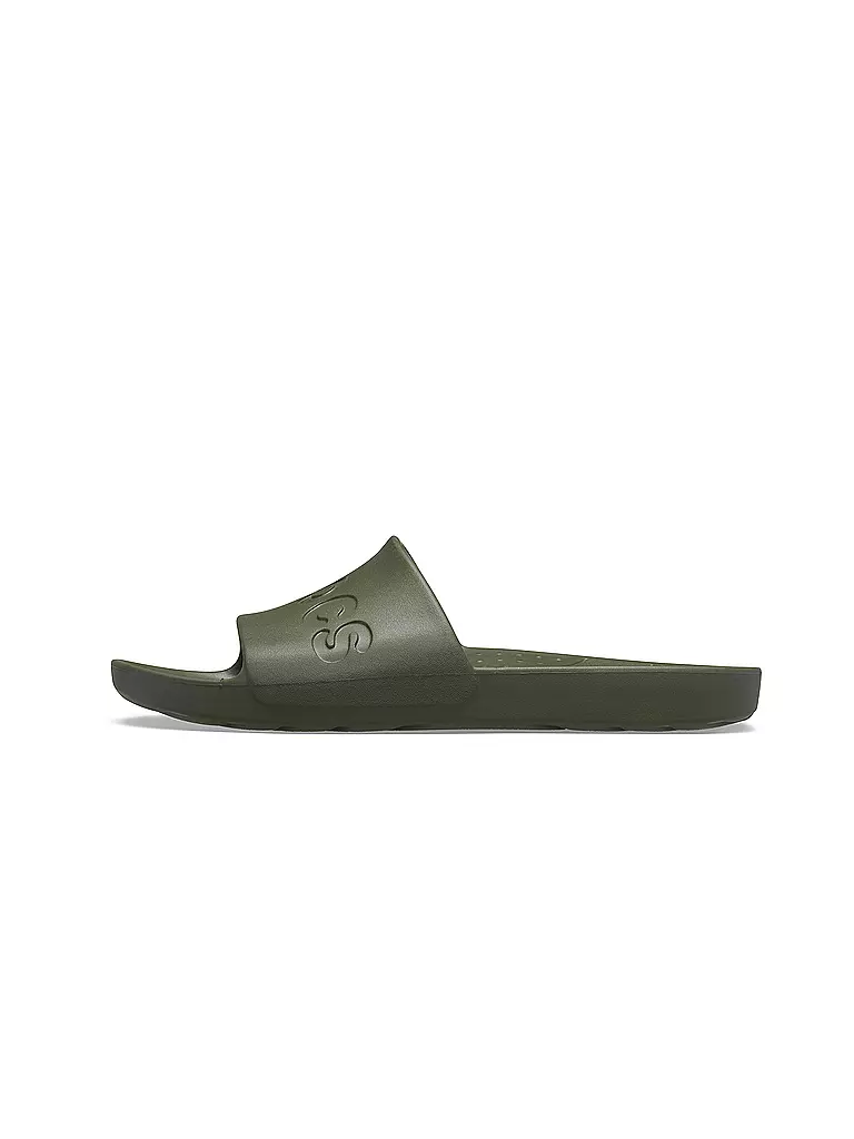 CROCS | Badepantoffeln Classic Slide | Oliva