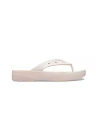 CROCS | Damen Zehentrenner Classic Platform Flip | Rosa