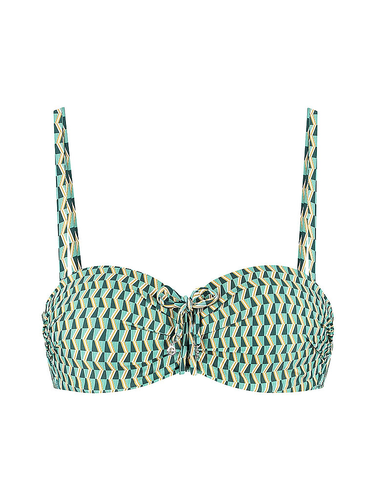 Bikinioberteil de mujer verde 36C