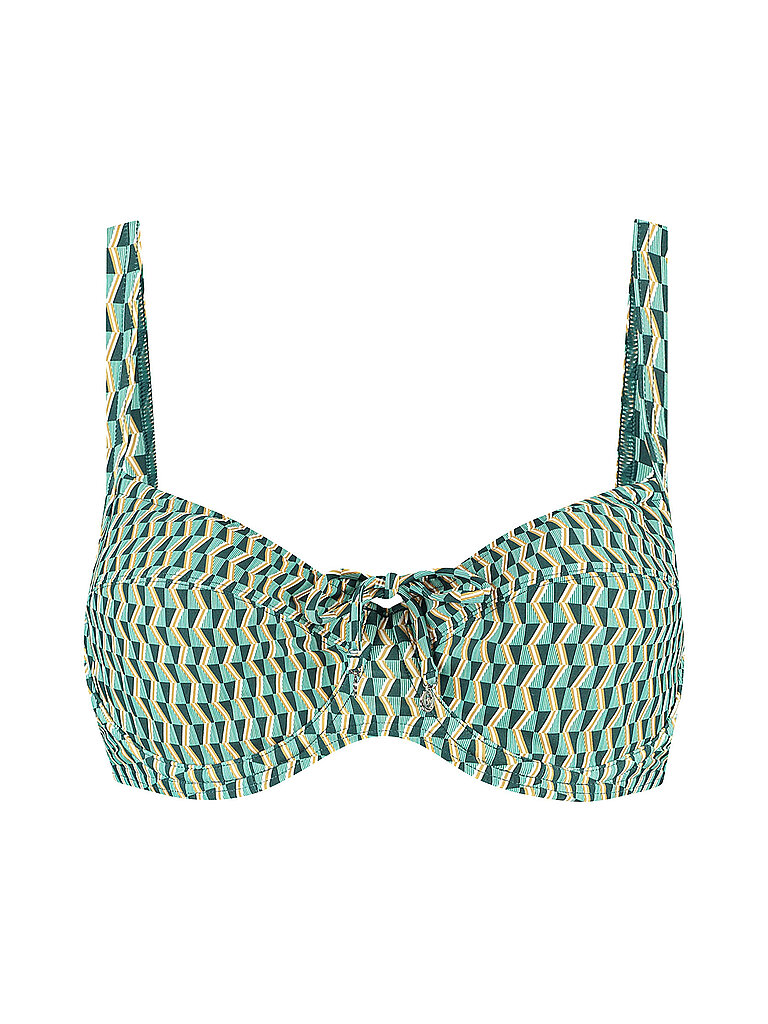 Bikinioberteil de mujer verde 38D