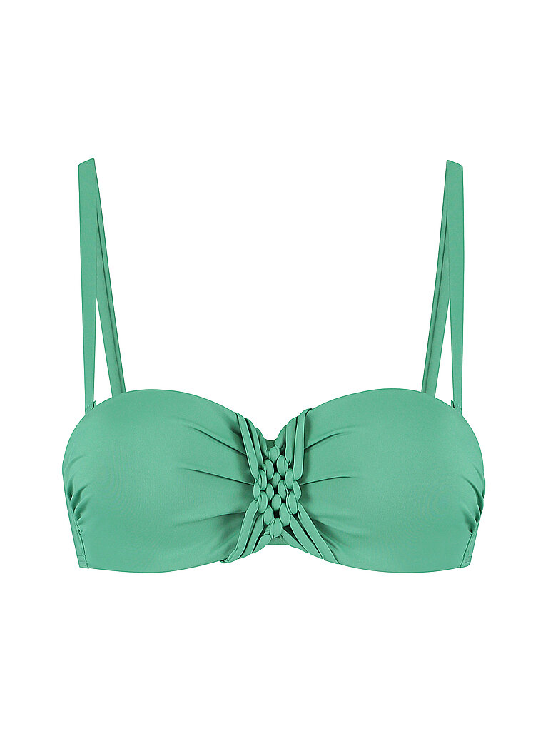 Bikinioberteil de mujer verde 38B
