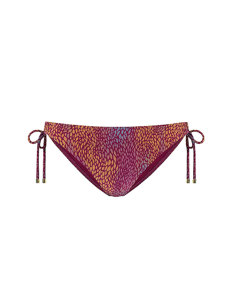 Braga de bikini para mujer rojo oscuro 36