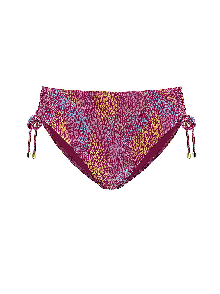 Braga de bikini para mujer rojo oscuro 38