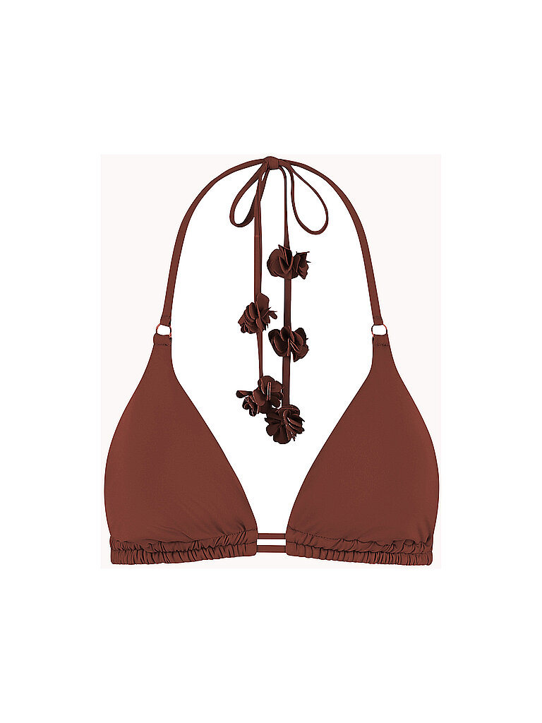 Top de bikini para mujer marrón 42 C/D