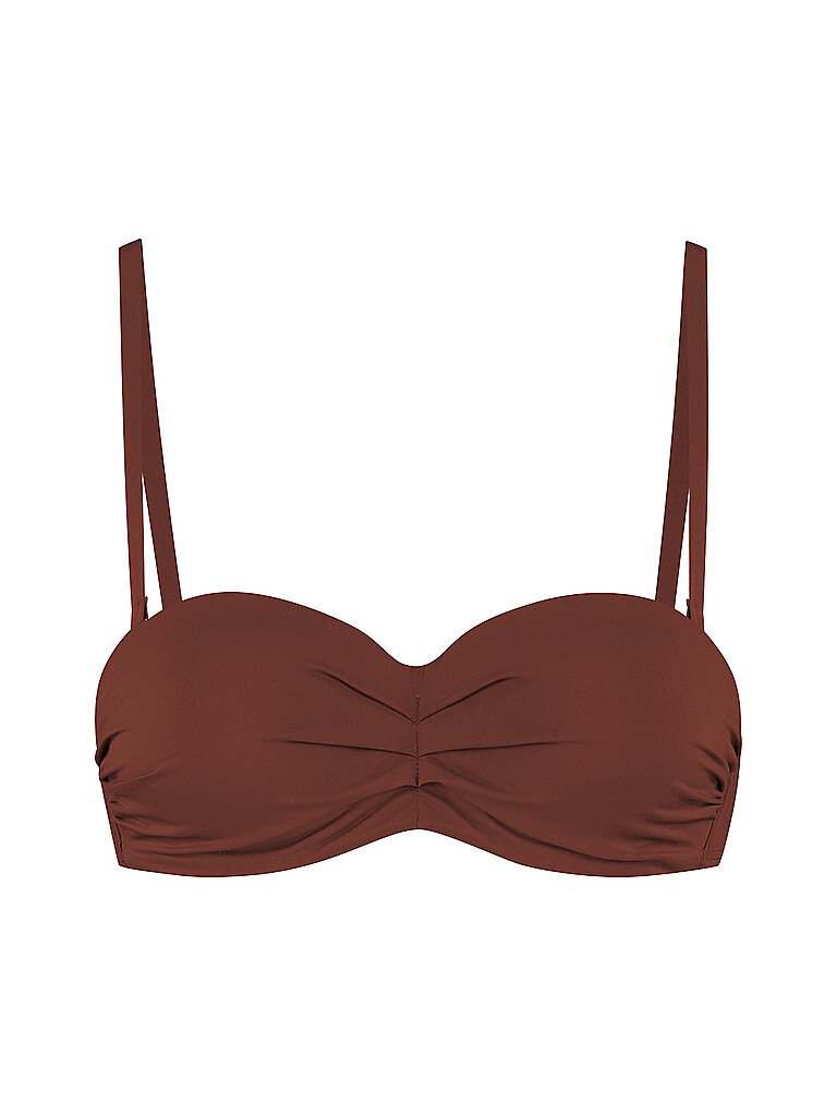 Top de bikini para mujer marrón 38B