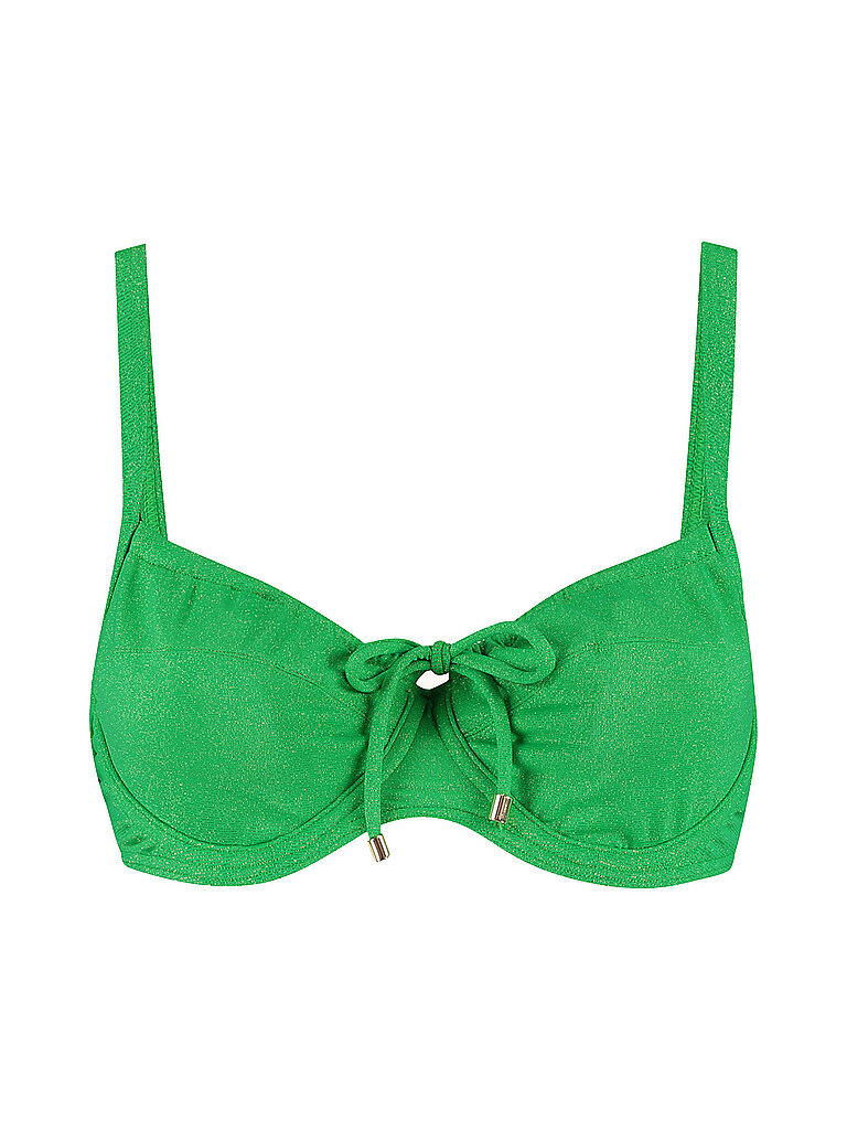 Bikinioberteil de mujer verde 44C