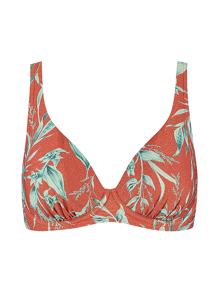 Top de bikini para mujer marrón 44E