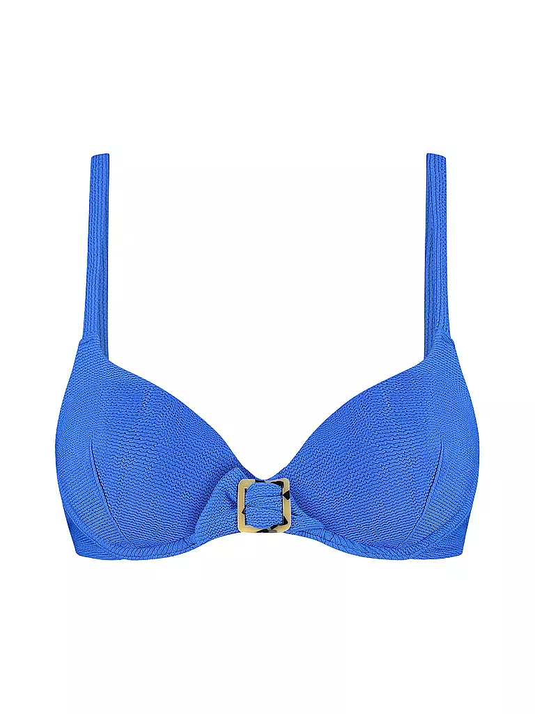 CYELL | Top de bikini para mujer Wavy Blue | Azul