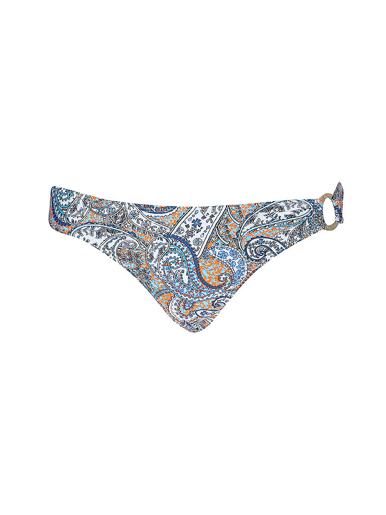 Braga de bikini para mujer con aro decorativo multicolor 38
