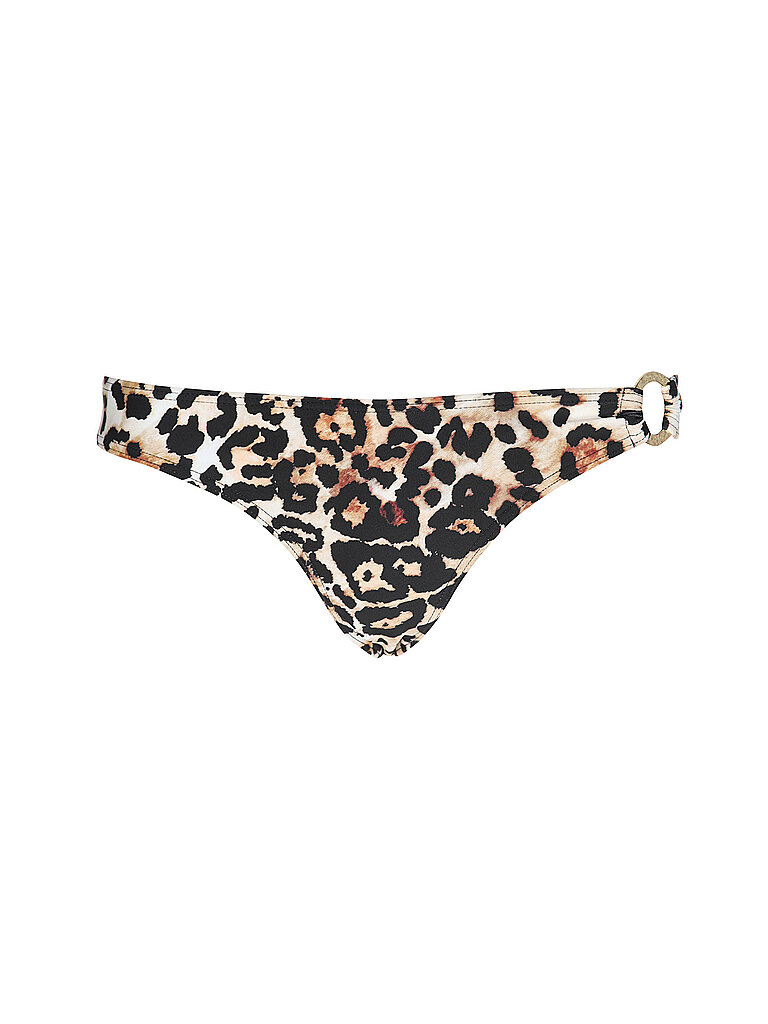 Braga de bikini para mujer con aro decorativo negro 38