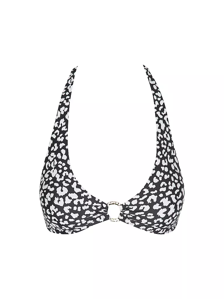 DARLING HARBOUR | Top de bikini halter para mujer | Negro