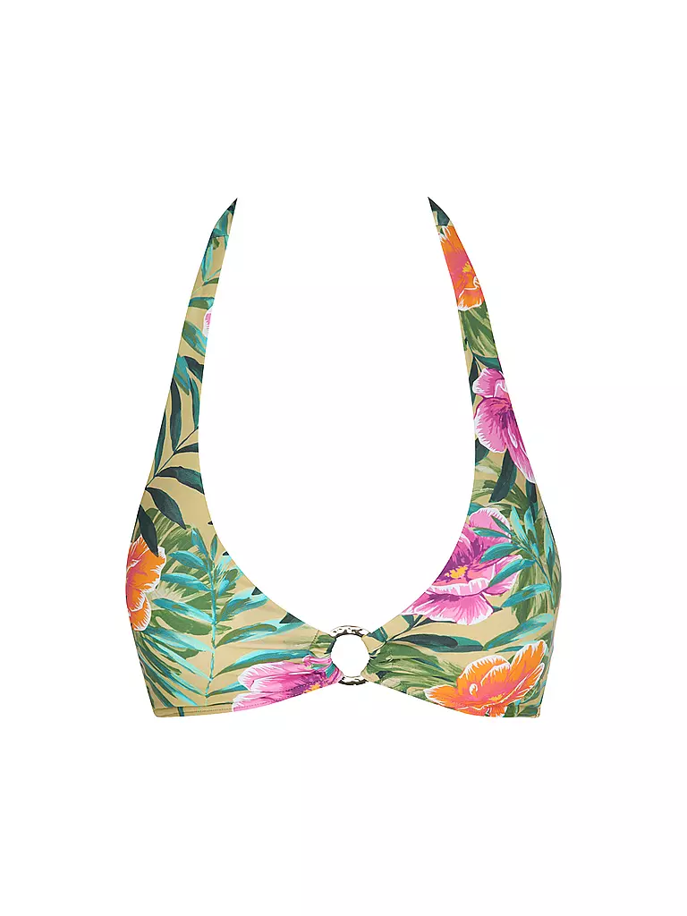 DARLING HARBOUR | Top de bikini halter para mujer | Verde