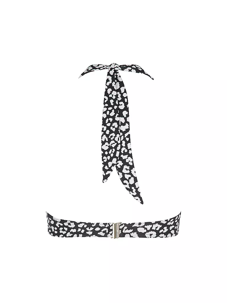 DARLING HARBOUR | Top de bikini halter para mujer | Negro