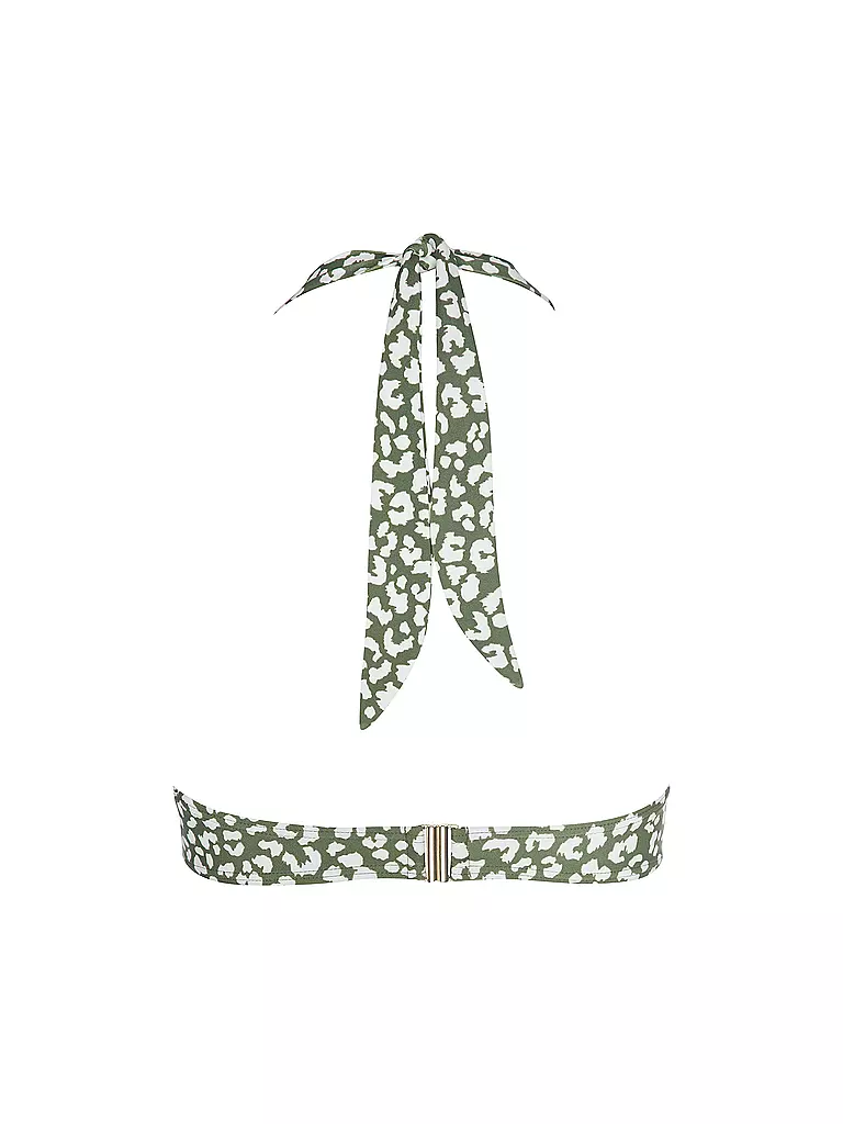 DARLING HARBOUR | Top de bikini halter para mujer | Oliva