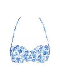 DARLING HARBOUR | Top de bikini retorcido para mujer | Azul
