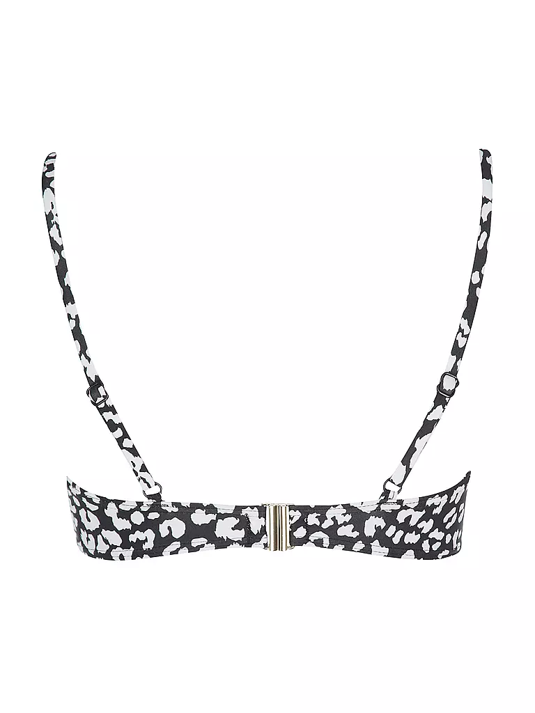 DARLING HARBOUR | Top de bikini retorcido para mujer | Negro