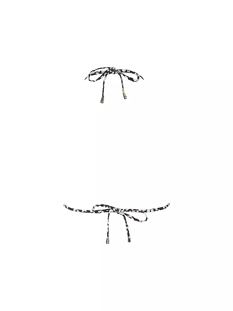 DARLING HARBOUR | Top de bikini triángulo para mujer | Negro