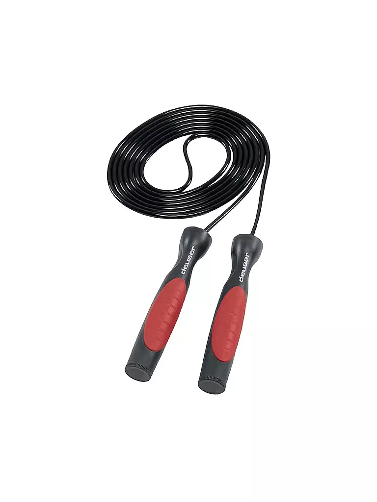 DEUSER | Comba de saltar Basic Rope | Negro