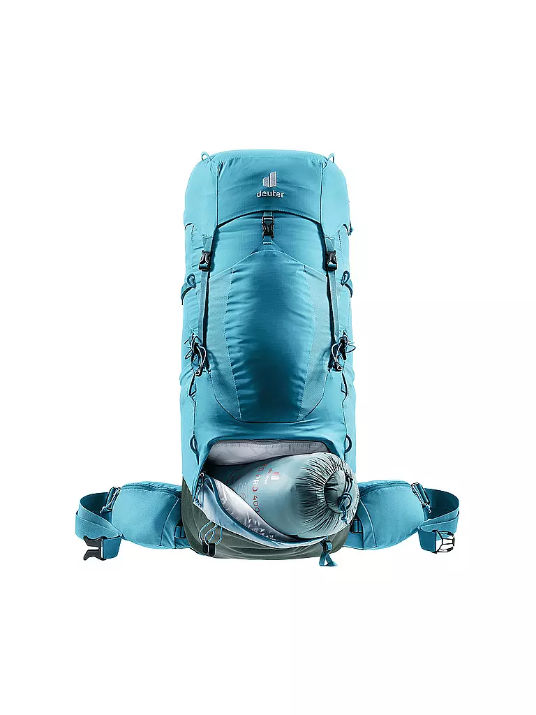DEUTER | Mochila de trekking para mujer Aircontact Lite 45+10 SL | Petróleo