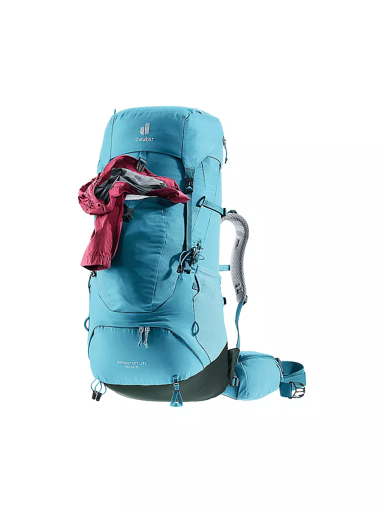 DEUTER | Mochila de trekking para mujer Aircontact Lite 45+10 SL | Petróleo