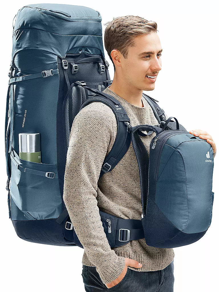 DEUTER | Mochila Voyager 65+10 L | Azul oscuro