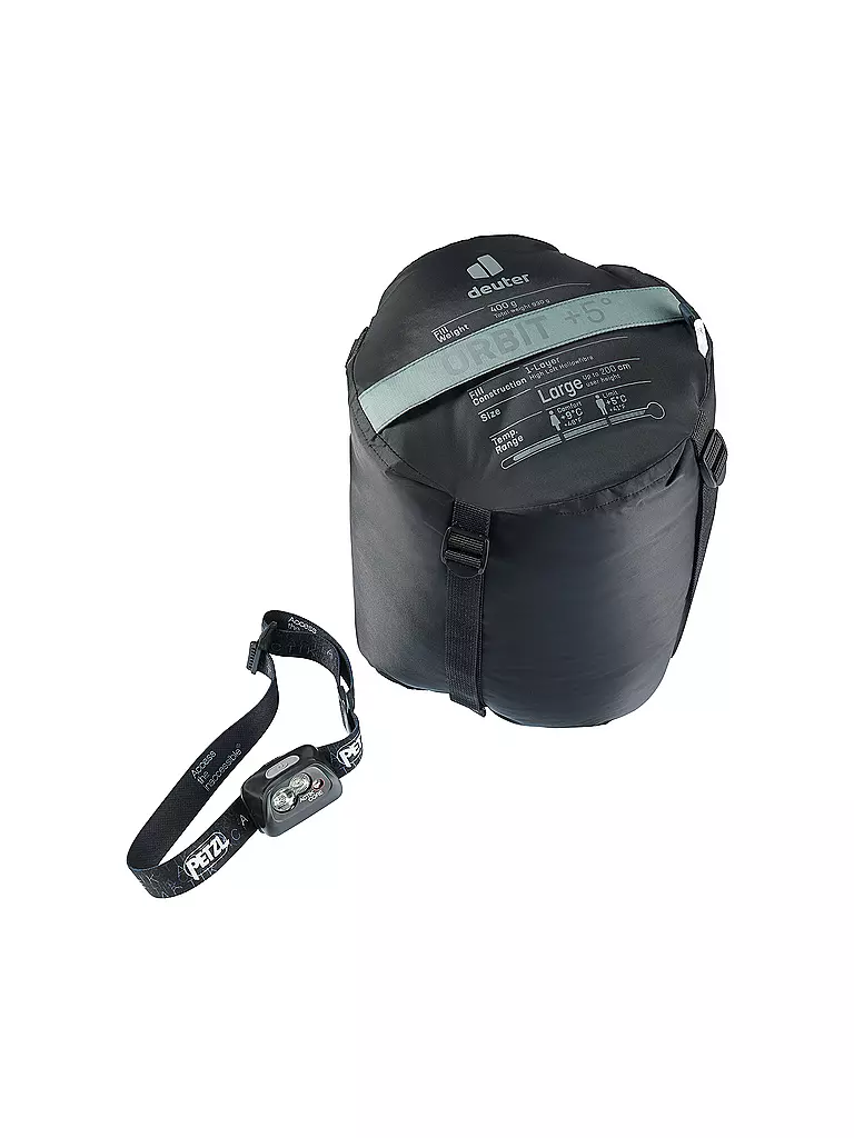 DEUTER | Saco de dormir de fibra sintética Orbit +5° L |