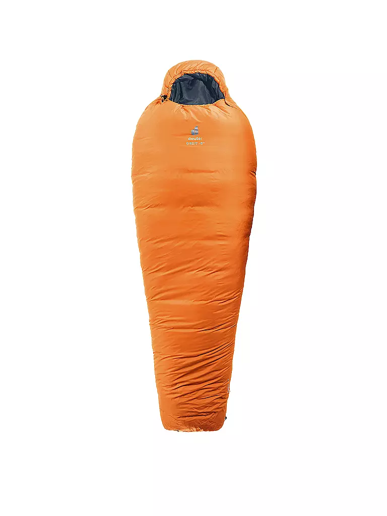 DEUTER | Saco de dormir de fibra sintética Orbit -5° L | Naranja