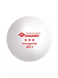 DONIC SCHILDKRÖT | Pelota de tenis de mesa 3 estrellas Avantgarde Poly 40+, 3 unidades. BLANCO | Blanco