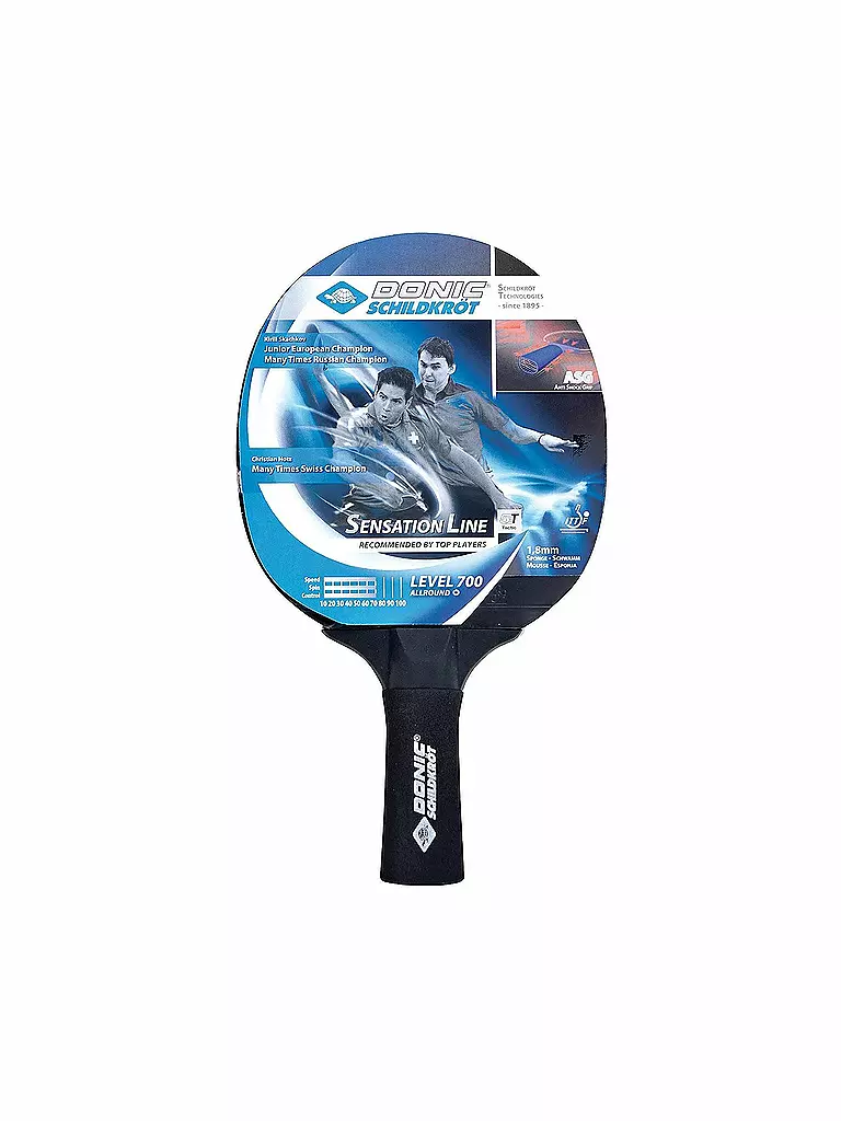 DONIC SCHILDKRÖT | Raqueta de tenis de mesa Sensation 700 | Azul