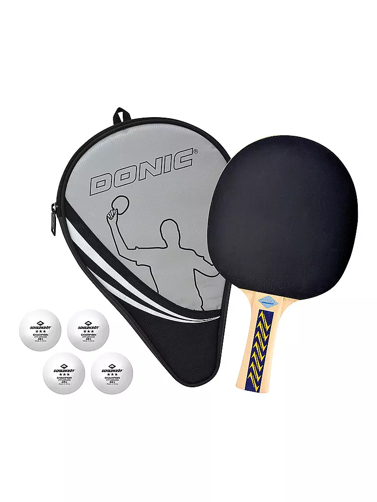 DONIC SCHILDKRÖT | Tischtennisschläger Set Appelgrn 500 | Negro