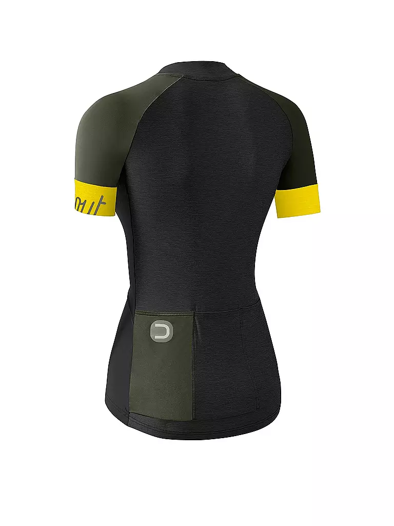 DOTOUT | Damen Radtrikot Crew | Negro