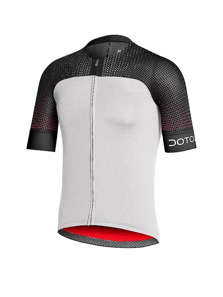 DOTOUT | Herren Radtrikot Hybrid | Blanco
